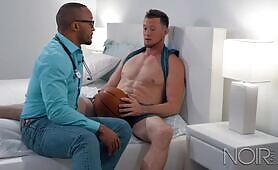 NOIR MALE Pierce Paris Will do ANYTHING for Dr. Diaz & his BBC!